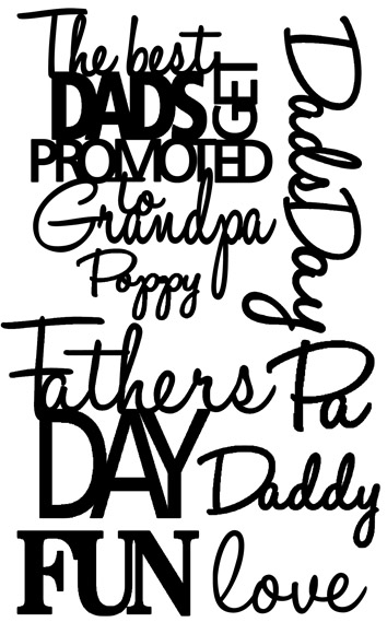 The best dads get promoted to  grandfathers day, 110 x 180mm min